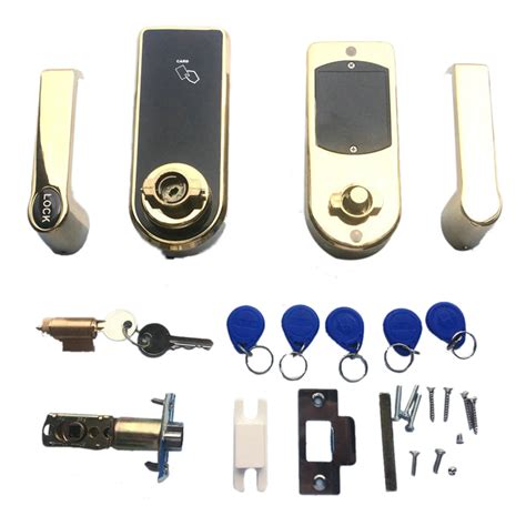 Set of Digital Electronic Code Keyless Keypad Security Entry Lock Home ...