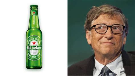 Bilionário Bill Gates compra participação na Heineken