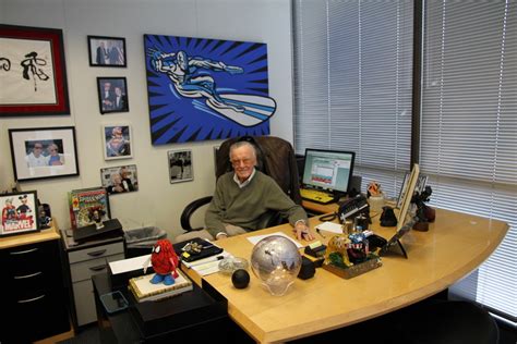 Take A Tour Of Comic Book Legend Stan Lees Office