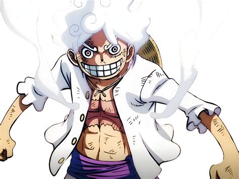 Gear 5 Monkey D Luffy Render Png One Piece Jump By Marcopolo157 On