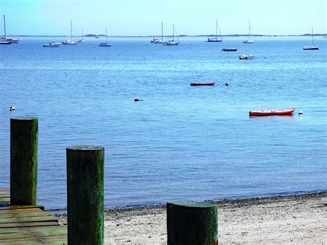 Blue Water Harbor Photograph by Sharon Williams Eng - Pixels