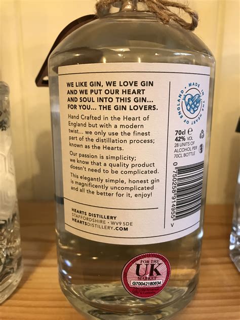 Hearts Distillery London Dry Gin The Gin Shelf