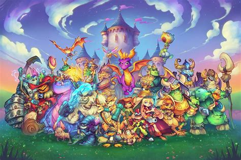 Big Poster Gamer Spyro Lo04 Tamanho 90x60 Cm Elo7