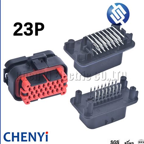 1 Set 23 Pin Way Tyco Male Female Waterproof Ecu Connector