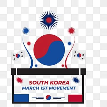 South Korea March 1st Movement PNG Vector PSD And Clipart With