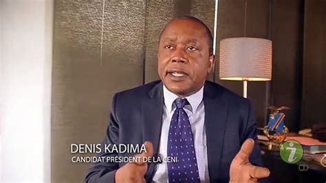 Rdc I Ceni Denis Kadima Lu Pr Sident De La Ceni Il