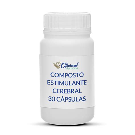 Composto Estimulante Cerebral C Psulas