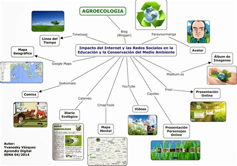 Mapa Arbol Conceptual De La Conservacion Del Medio Ambiente Mapas