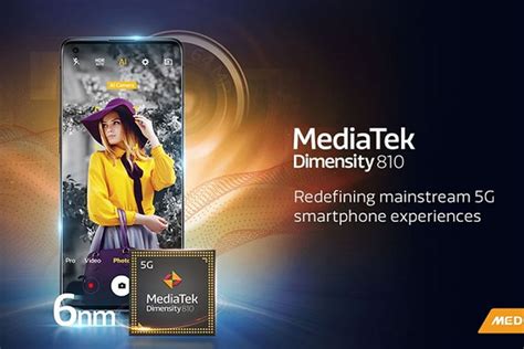 MediaTek Officially Launches Dimensity 810 Chipset Bringing 5G