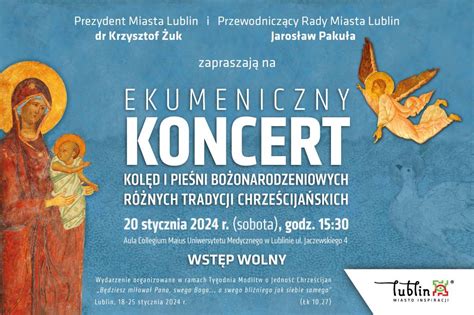 Ekumeniczny koncert kolęd i pieśni bożonarodzeniowych Lubelski pl