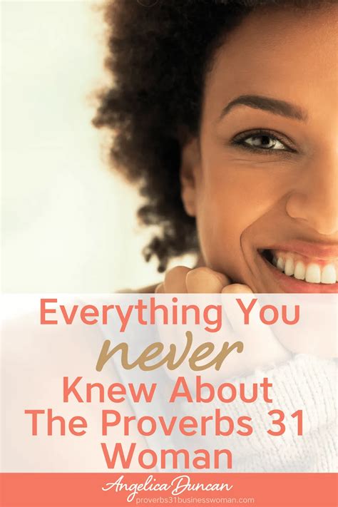 Everything You Never Knew About The Proverbs 31 Woman In 2020 Bible