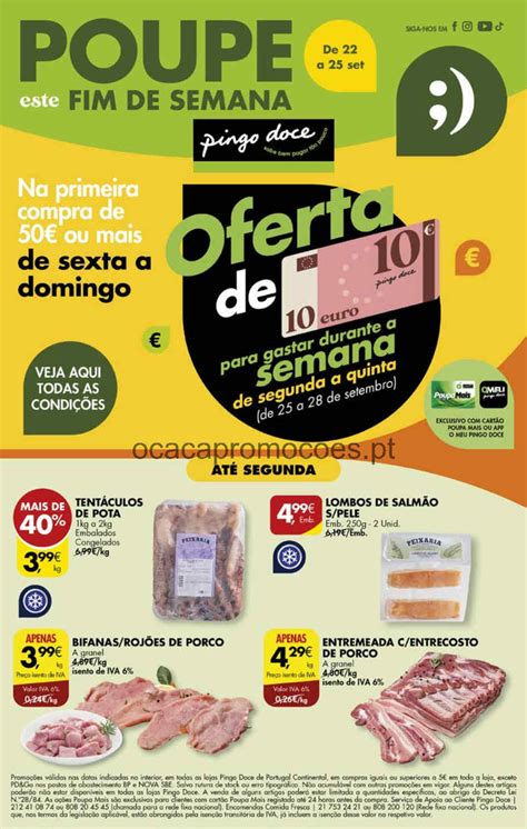 Antevis O Folheto Pingo Doce Fim De Semana Promo Es Setembro A