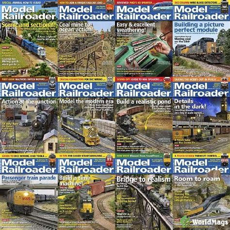 Model Railroader 2022 Full Year PDF Digital Magazines