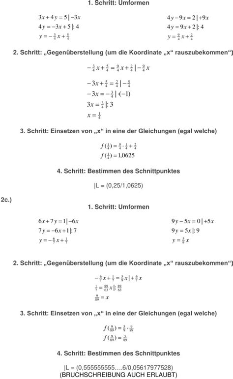 Klassenarbeit Zu Lineare Gleichungssysteme 9 Klasse