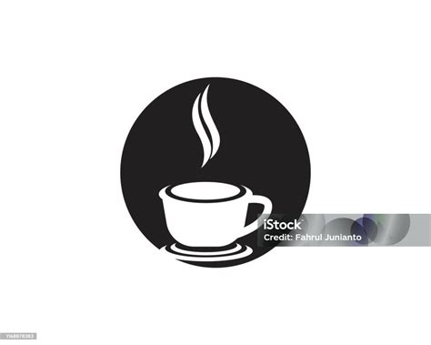 Kopi Cangkir Logo Desain Vektor Template Ilustrasi Stok Unduh Gambar