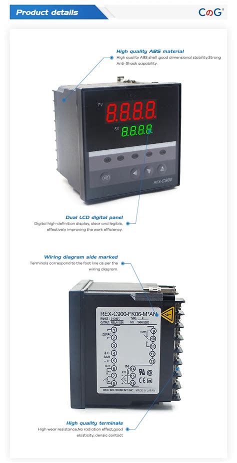 Relais Rex C J Thermostat Lectronique Pid Programmable X K J