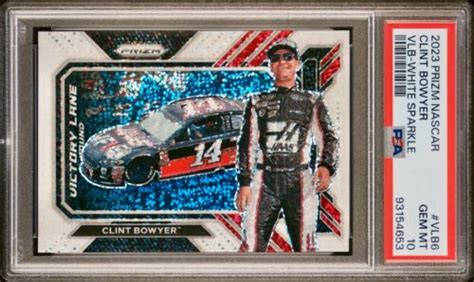 Panini Prizm Racing Clint Bowyer Victory Lane Bound Sparkle Vlb