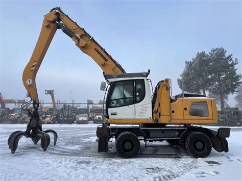 Handling Waste Excavator Liebherr Lh M Litronic Used Handling