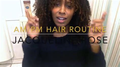 Natural Hair Night To Morning Routine Youtube