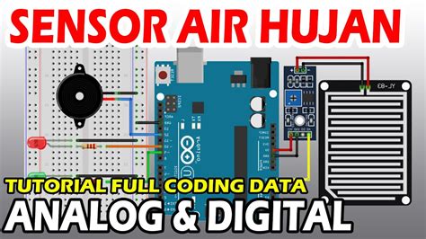 Perangkat Cerdas Pendeteksi Hujan Raindrop Sensor Dengan Arduino Full Code Dan Penjelasan