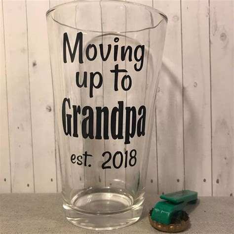 Grandpa announcement baby announcement gift gift for | Etsy