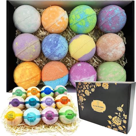 Bath Bombs Gift Set - 60+ Gift Ideas for 2024