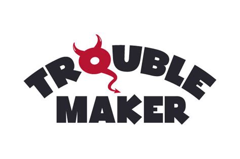 Trouble Maker SVG Cut file by Creative Fabrica Crafts · Creative Fabrica