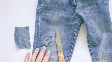 How To Fix Ripped Jeans 5 Easy Steps Photo Video