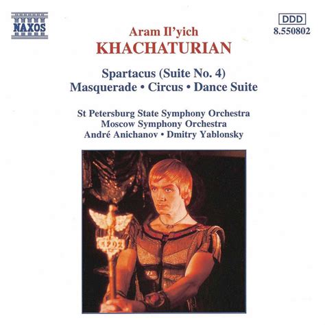 Khachaturian A I Spartacus Suite No Masquerade Circus By St