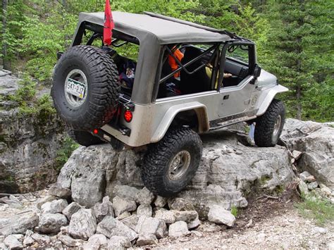 Jeep Wrangler LJ Corner Guards With 4 5 Inch Flare And Factory Wheel