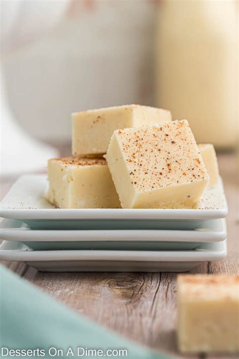 Eggnog Fudge Recipe Desserts On A Dime