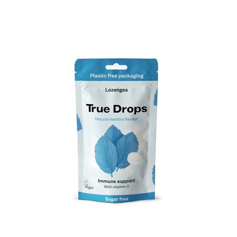 True Drops - Menthol Cough Drops - 70g - Buy Online in Switzerland