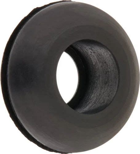 black silicone rubber grommet  electrical thickness mm  rs