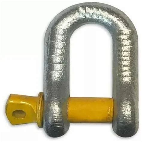 Material Alloy Steel 25 Ton D Shackle Screw Pin Type For Industrial