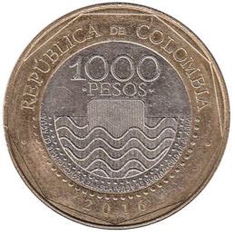 current Colombian Peso coins - Exchange yours now