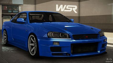 Nissan Skyline R Gtr V Spec Ii For Gta