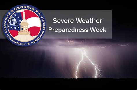 Severe Weather Preparedness Week Archives AllOnGeorgia