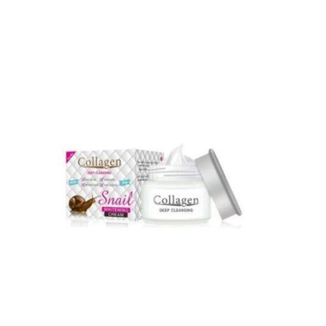 Collagen Snail Collagen Deep Cleansing Whitening Cream – Main Market Online