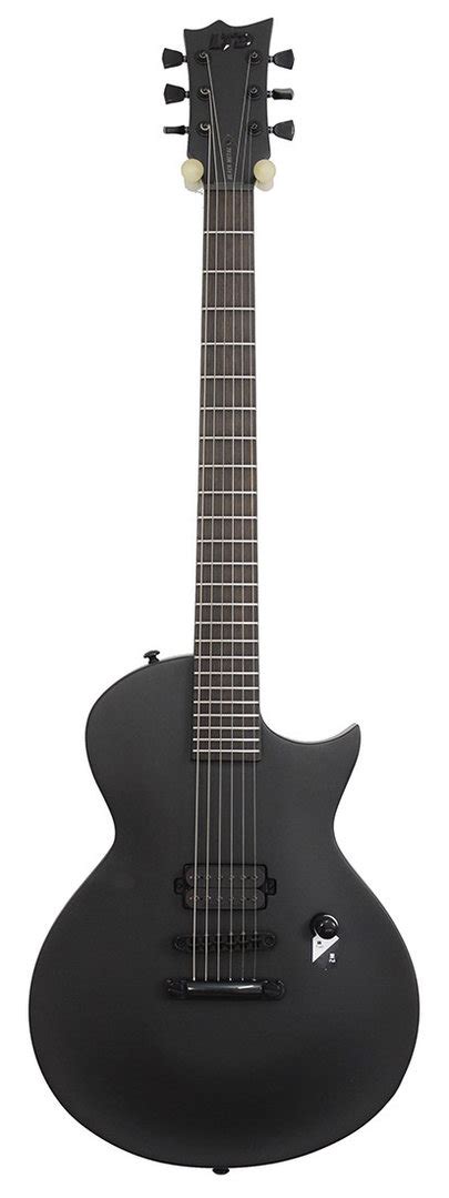 ESP LTD EC Black Metal BLKS Black Satin Station Music