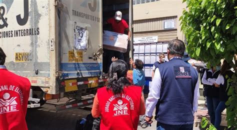 Odpe Arequipa Recibi Material Electoral Para La Provincia De Islay