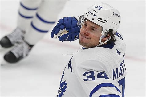 Auston Matthews Becomes Fourth Maple Leaf Ever First Since 1993 94 To