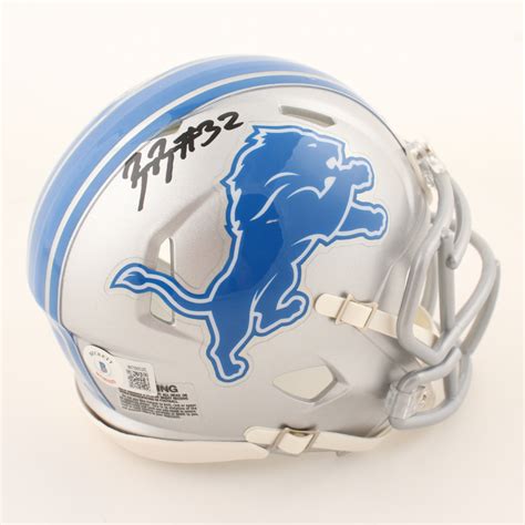 Brian Branch Signed Lions Speed Mini Helmet (Beckett) | Pristine Auction