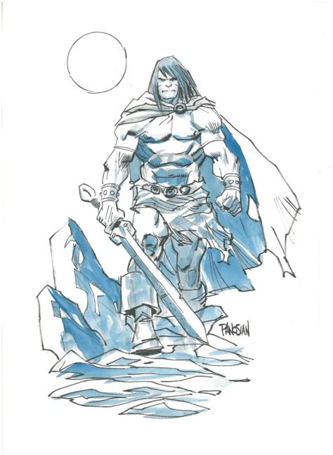 Conan By Dan Panosian In Jon Peelmans Robert E Howard Comic Art
