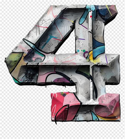 Bolha De Graffiti Numero 4 Wtf Ilustrações, Vetores E Clipart De