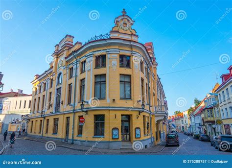 Tallinn, Estonia, June 29, 2022: Colorful Houses in the Estonian ...