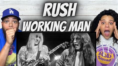 LOVE EM FIRST TIME HEARING Rush Working Man REACTION YouTube