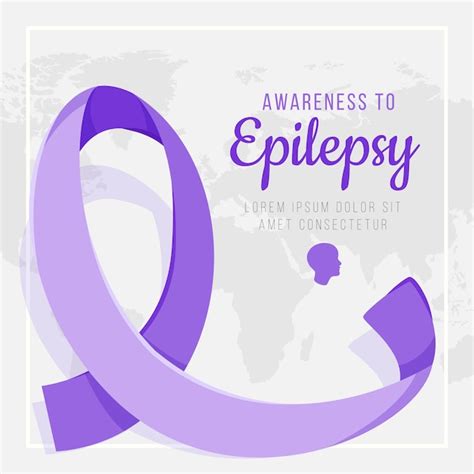 Premium Vector Flat Epilepsy Day Illustration