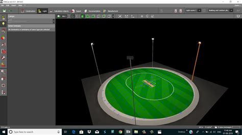 Dialux Evo Tutorial Stadium Lighting Sport Lighting Gemini YouTube