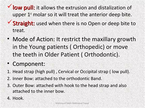 Orthodontic Appliances Ppt