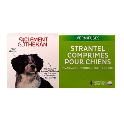 Strantel Chiens Cl Ment Th Kan Est Utilis Chez Les Chiens Contre Les